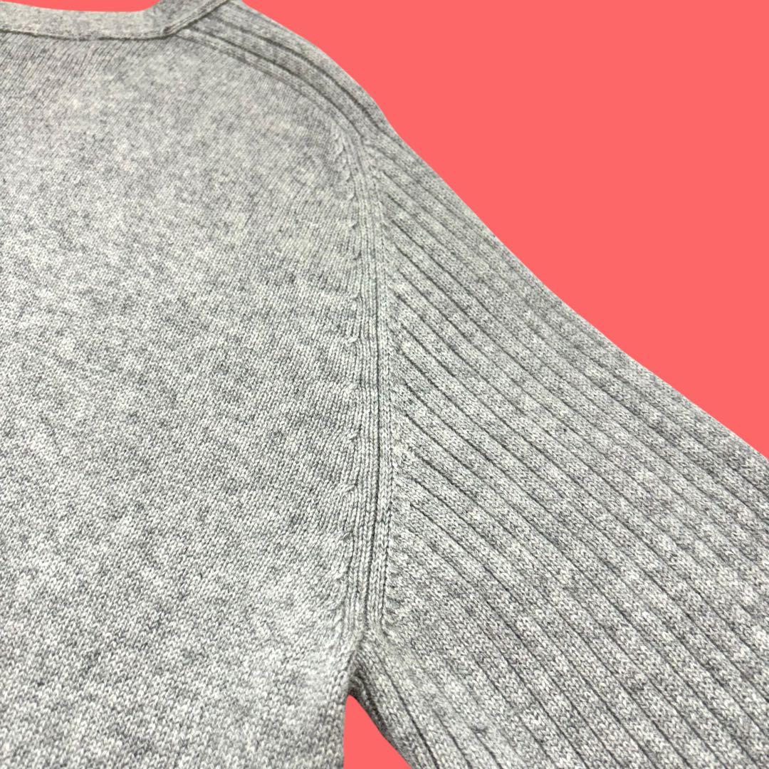 Leonard Homme カシミヤ ニットカーディガン M カシミヤ100%