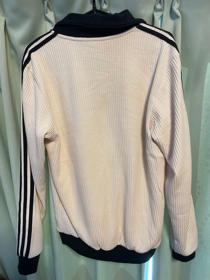 アディダス トラックジャケット トラックトップ ワッフル ホワイト