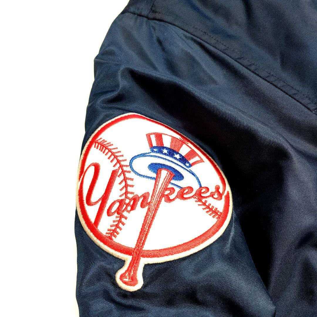美品！NEWERAニューエラ　ヤンキースYankees スタジャン ネイビー
