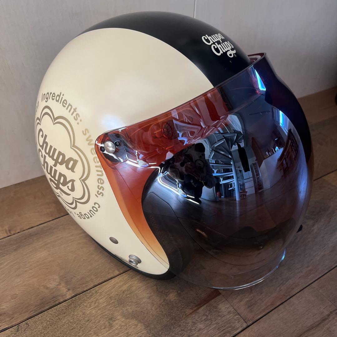 美品！レア！チュッパチャップスヘルメット　フリーサイズ