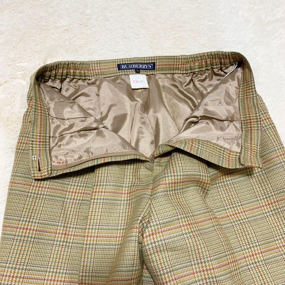 【特大3L！】バーバリー　パンツスーツ　セットアップ　ダブルブレスト