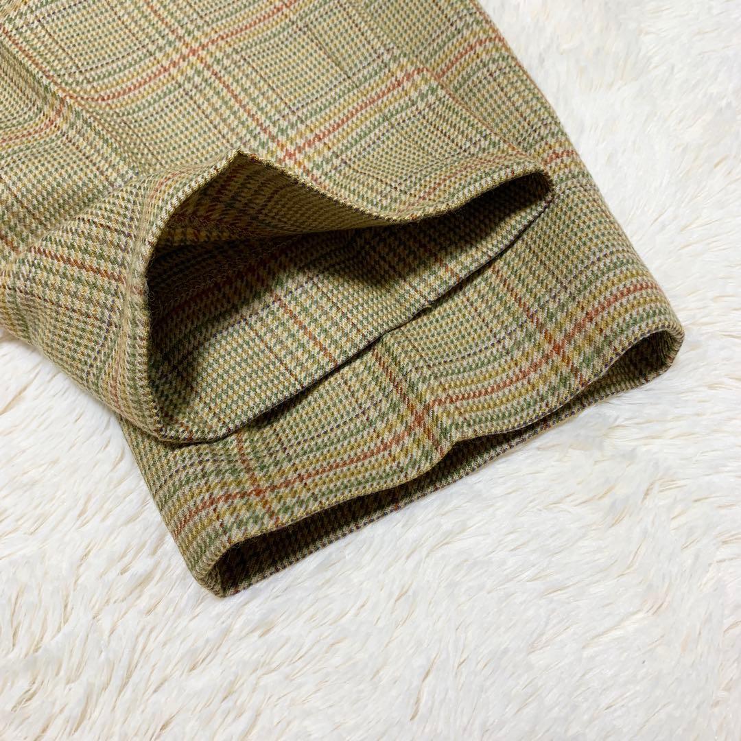 【特大3L！】バーバリー　パンツスーツ　セットアップ　ダブルブレスト