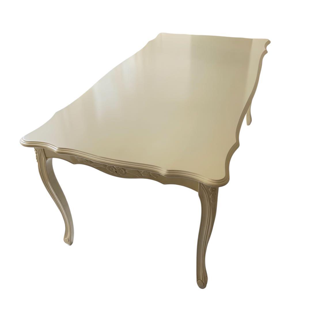 フィオーレ ダイニングテーブル　sac-1174-w3-175 姫系　猫脚