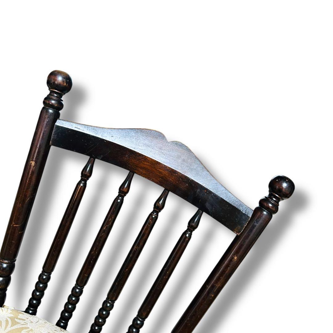 【2脚セット】③④ 北海道民芸家具 樺桜材 ウィンザー スピンドル チェア 椅子