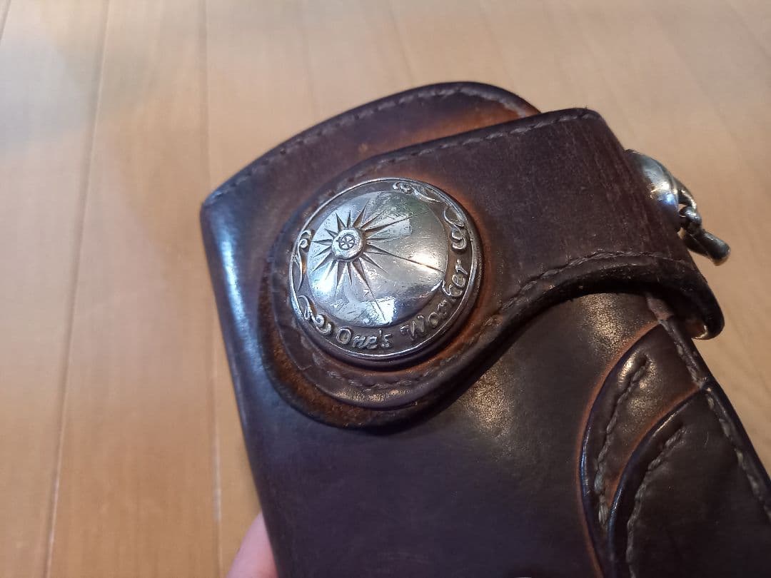 ONE'S WORKER レザー長財布 & ウォレットロープ