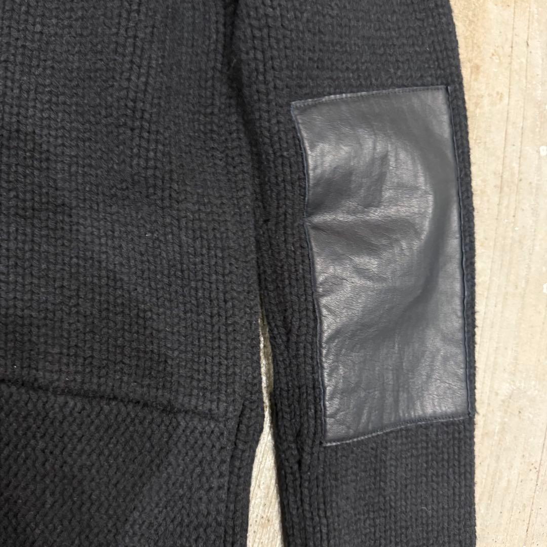 ジャケット・アウター SASQUATCH fabrix knit leather sullen y2k