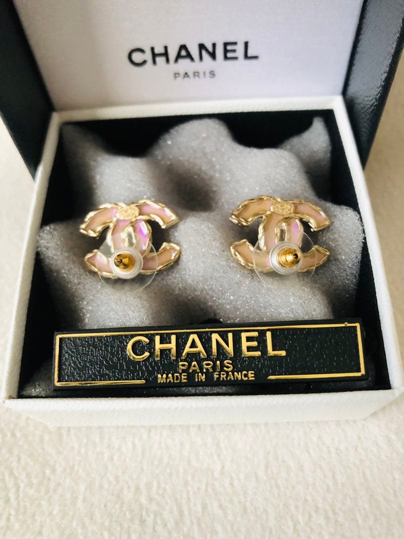 正規品 CHANEL ココマーク パール ゴールド ピアス 未使用品