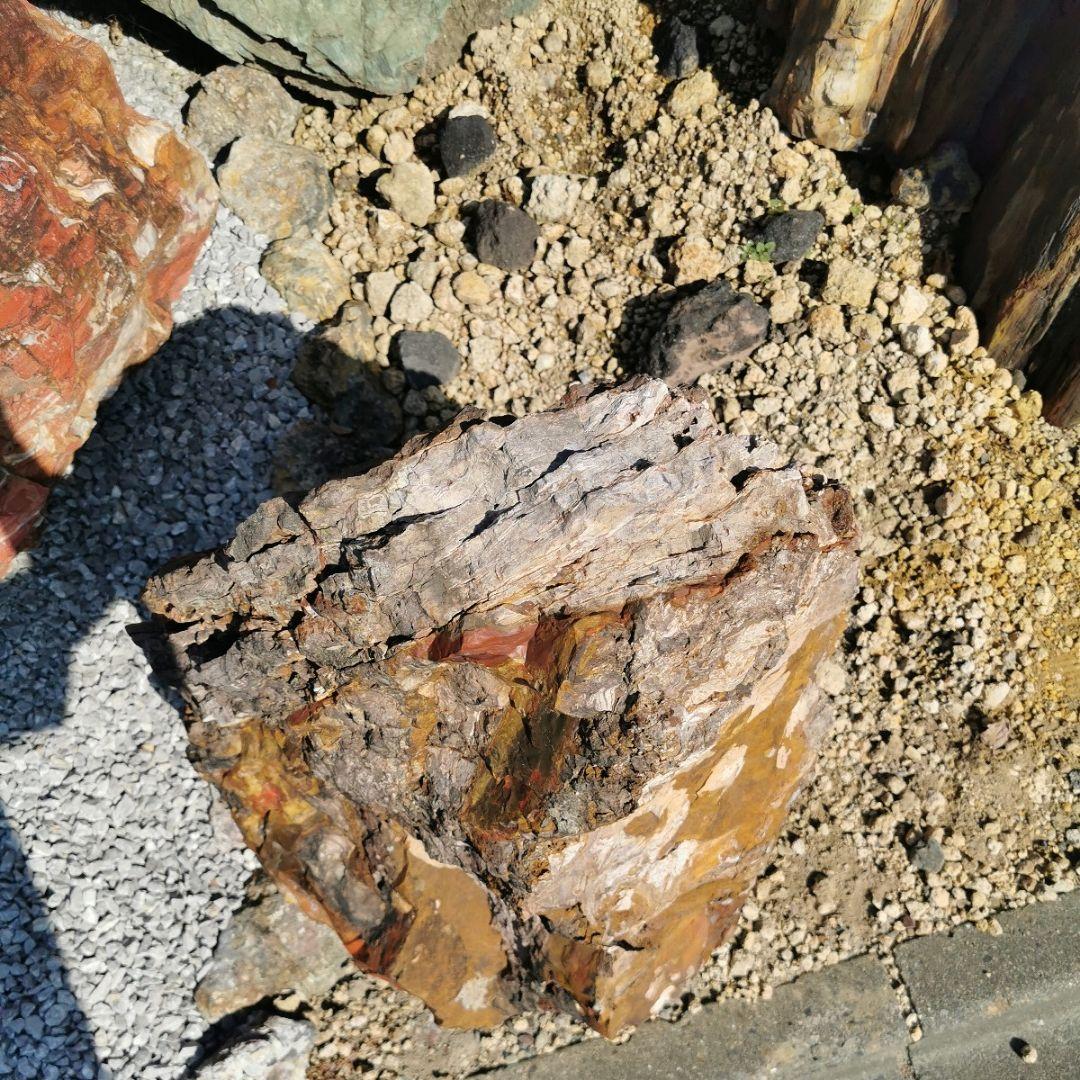 福島産　ジャスパー　173キロ　庭石　石　鑑賞石　庭　置物　オブジェ　インテリア