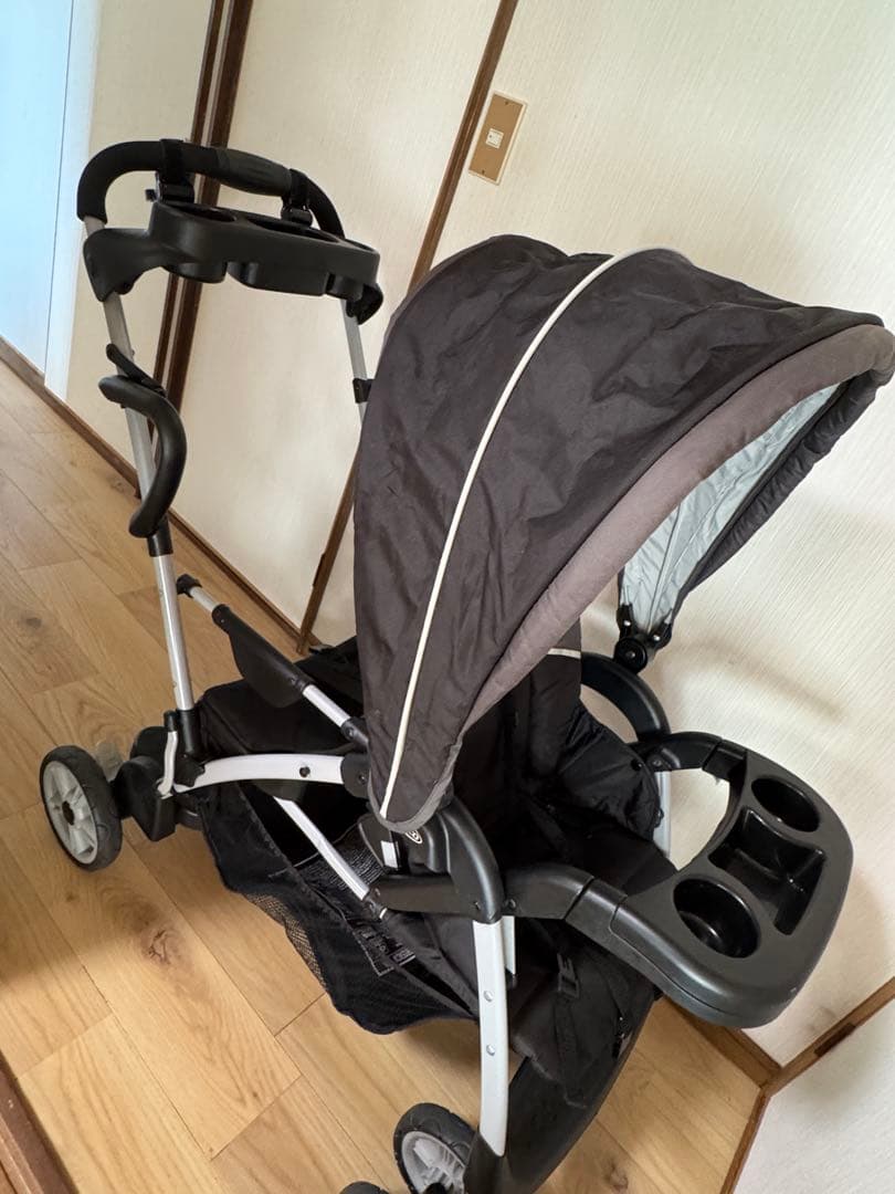 GRACO 2人乗りベビーカー ブラック