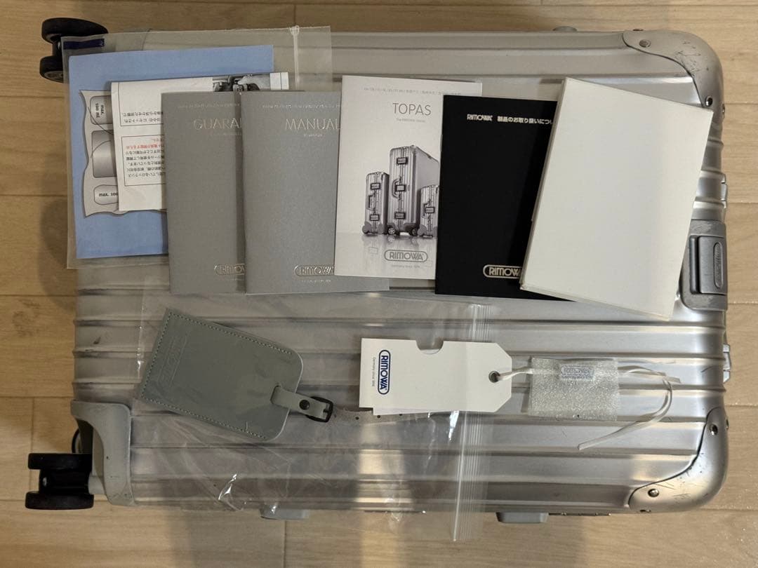 【RIMOWA 】リモワ　トパーズ4輪　32L 正規品　ギャランティ付き