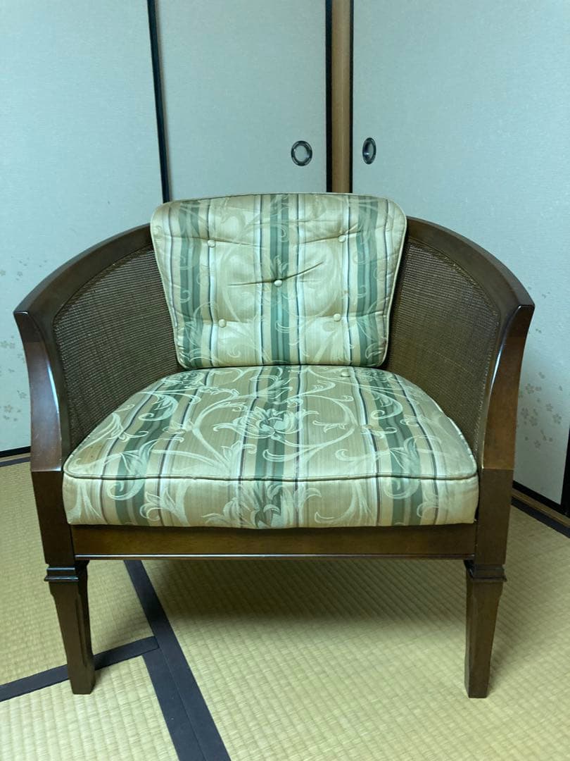 マルニ木工　地中海シリーズ　アームチェア　肘掛け椅子　高級家具　maruni