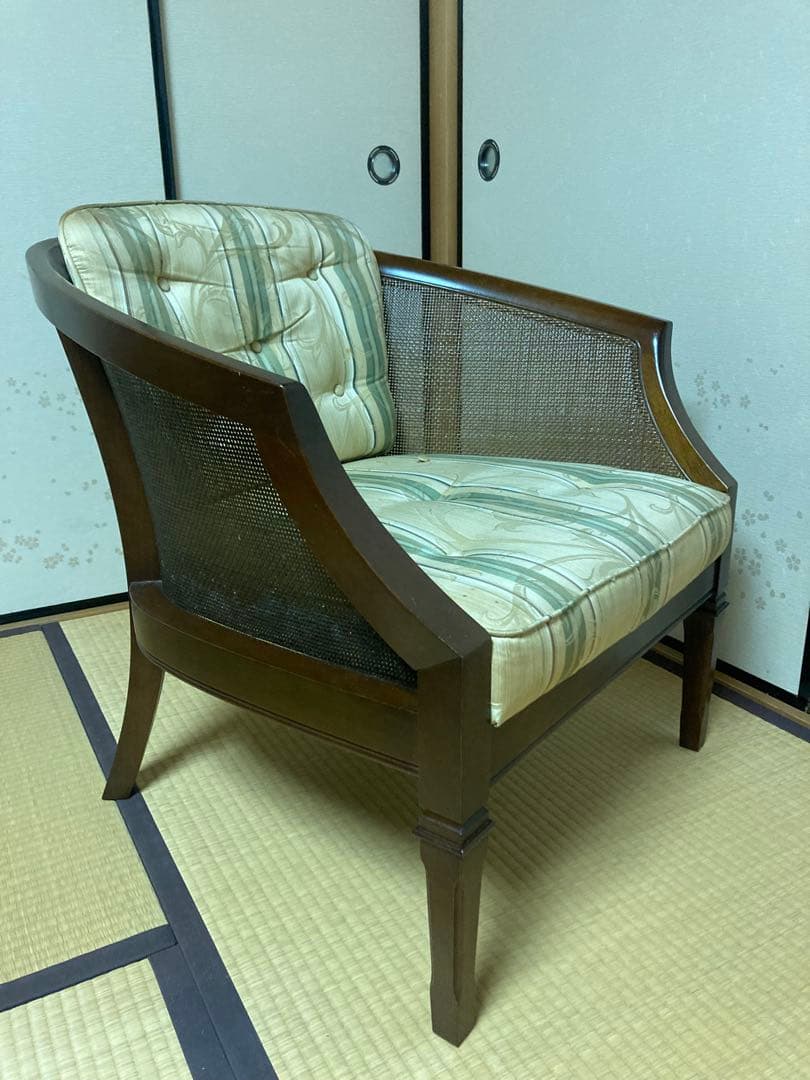 マルニ木工　地中海シリーズ　アームチェア　肘掛け椅子　高級家具　maruni