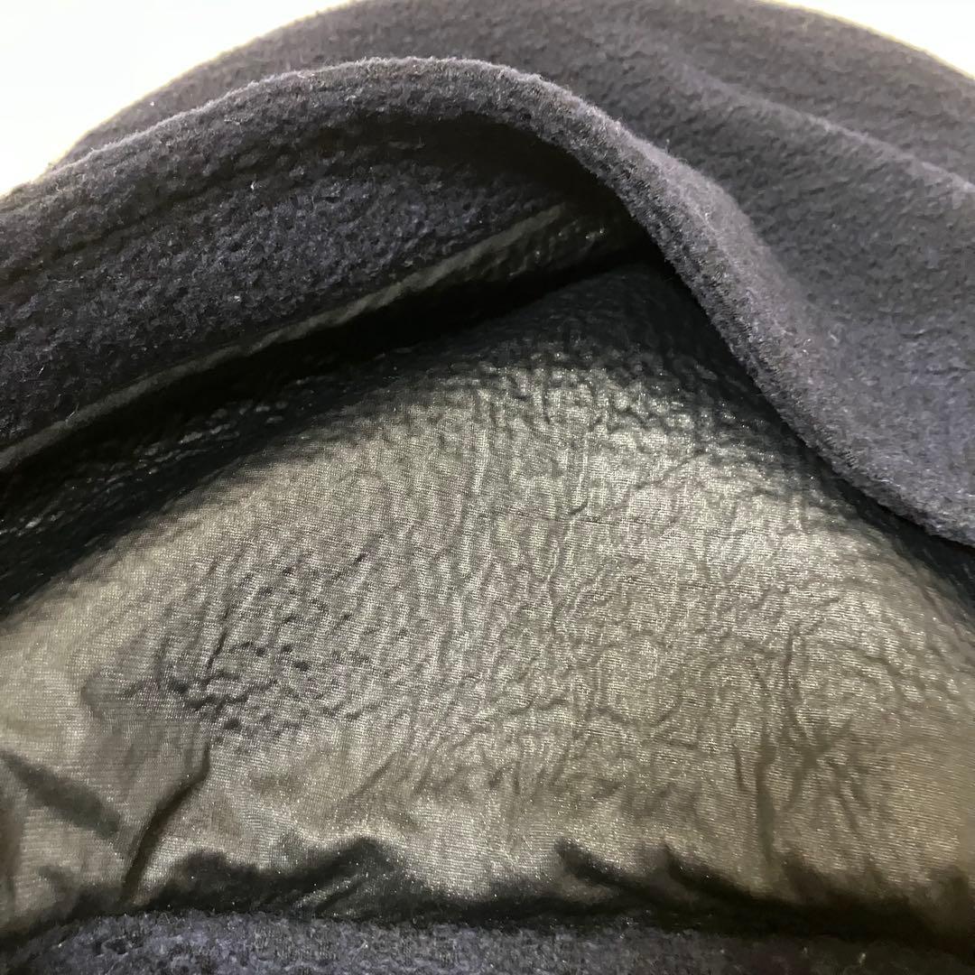 マッキントッシュロンドン✨起毛 モールヤーン　撥水加工 ダッフルコート ネイビー