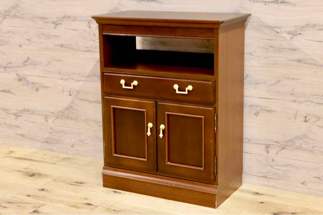 GMIK336○maruni / マルニ 地中海  ロイヤル 電話台