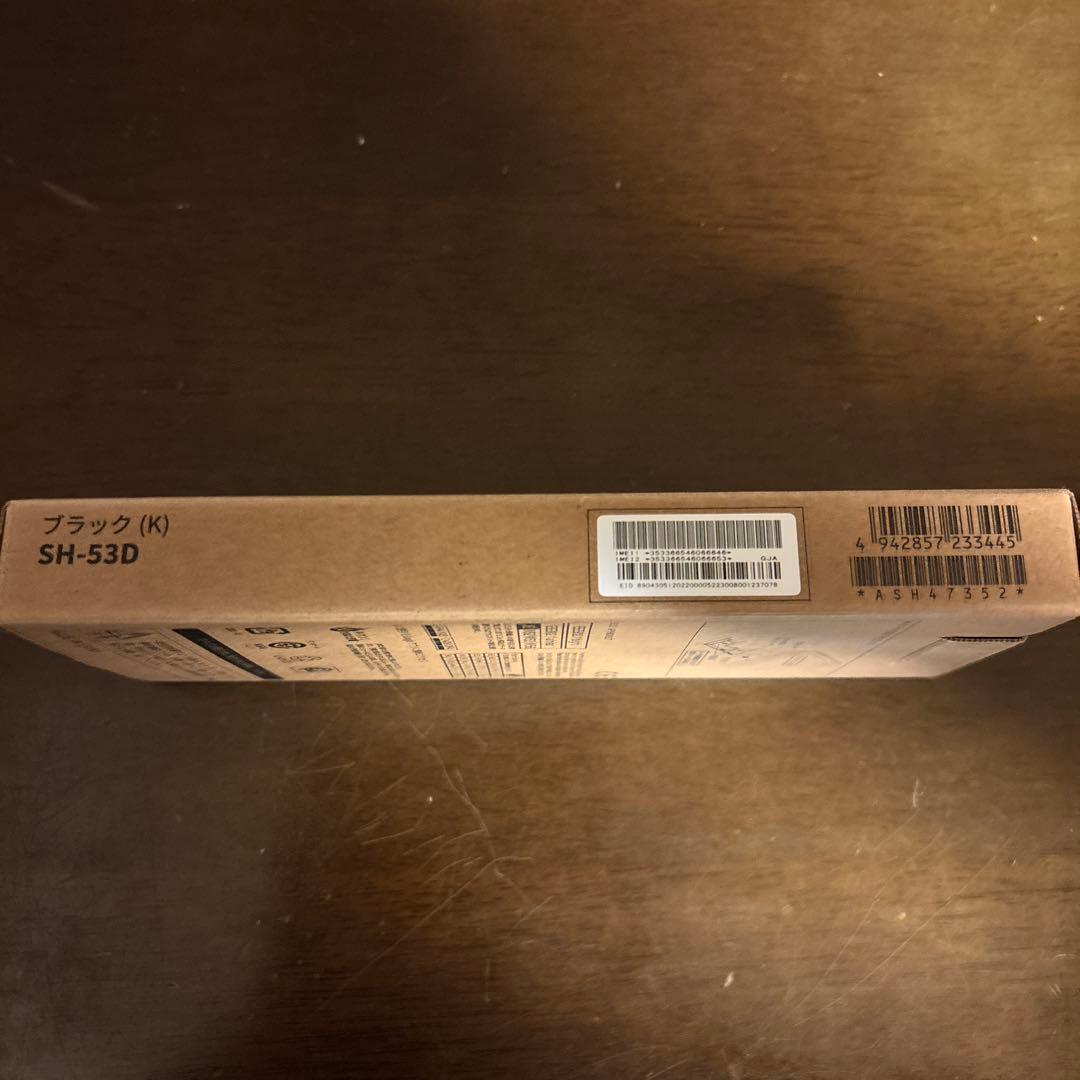 docomo AQUOS wish3 ブラック SH-53D