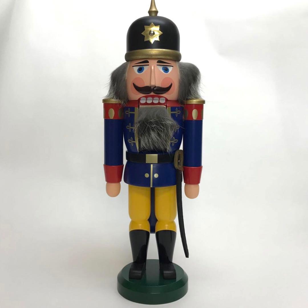 【アウトレット】DREGENO くるみ割り人形 王様 37cm ドイツ製