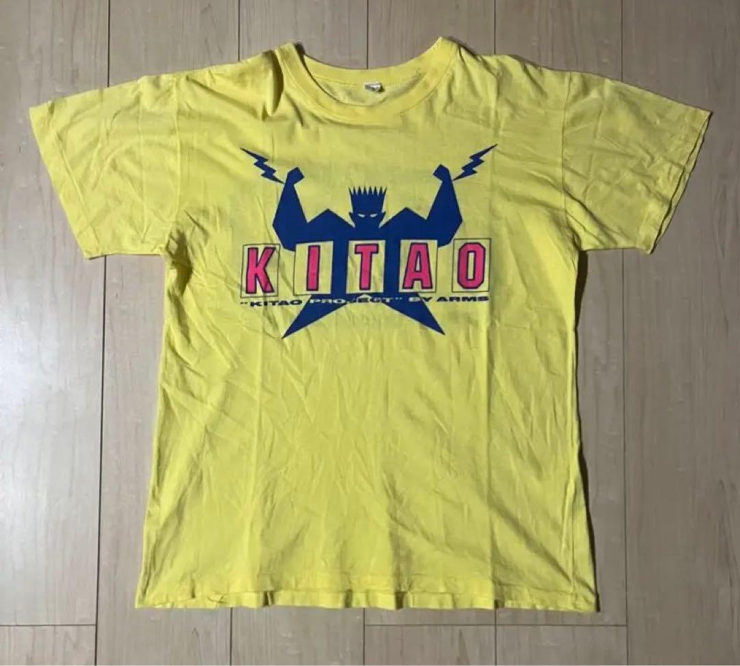 N*O様 北尾光司　プロレス　Tシャツ 90s ビンテージ　シングルステッチ　横
