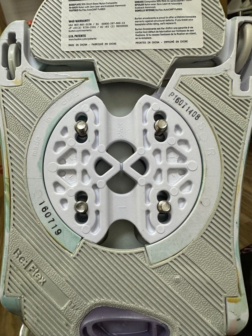 スノーボード Sabrina 141cm ビンディングBURTON size S