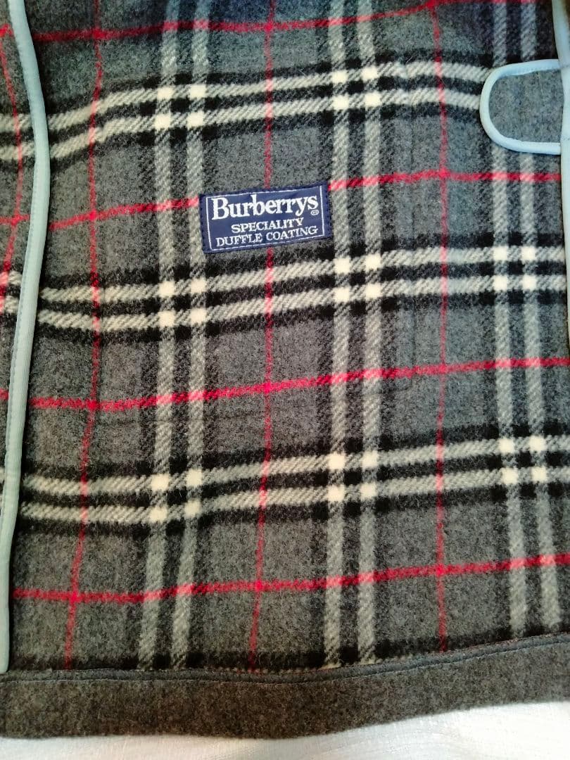 BURBERRY　バーバリーグレー ダッフルコート