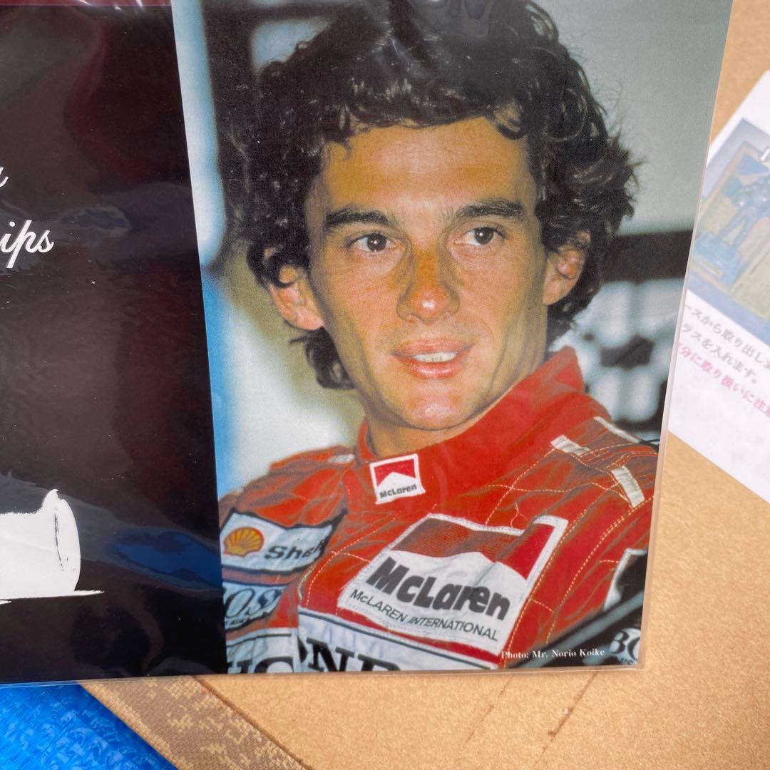 新品！超希少！世界1,000体限定　アイルトンセナ　ブロンズ像　69/1000