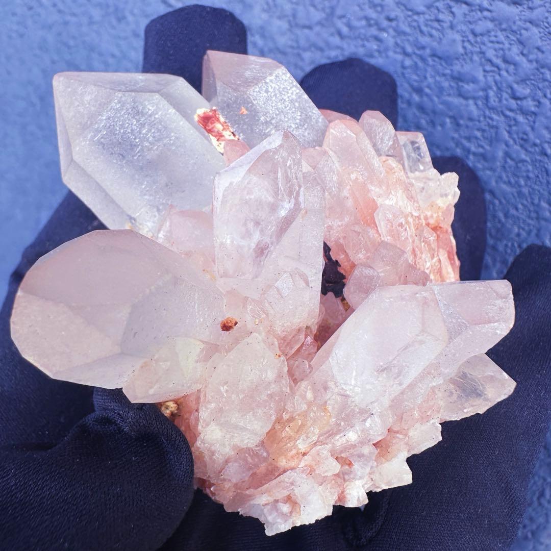 爆アレ❗️可愛いピンク♡超綺麗マダガスカル産パイナップルピンククラスターA1470