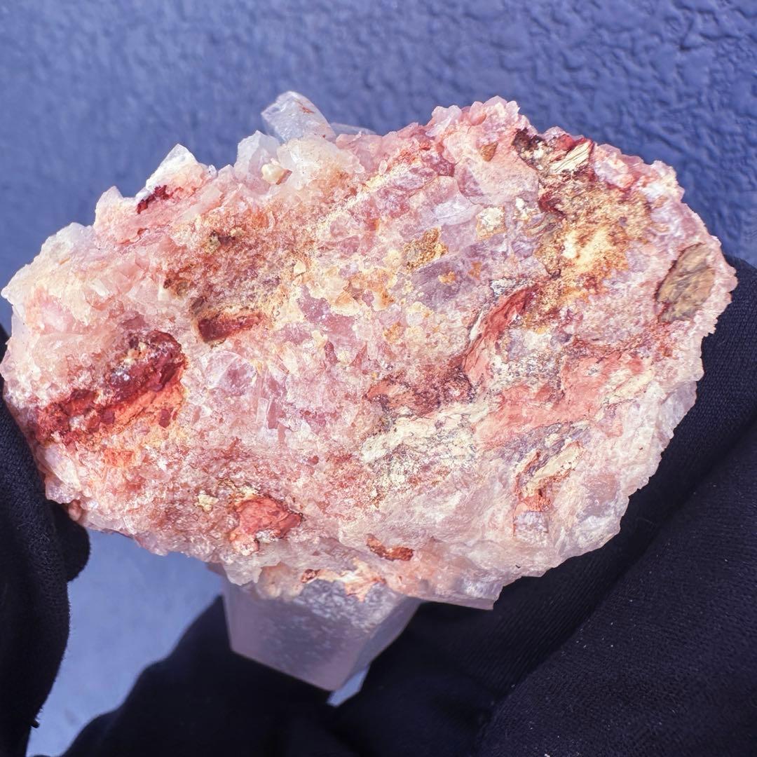 爆アレ❗️可愛いピンク♡超綺麗マダガスカル産パイナップルピンククラスターA1470