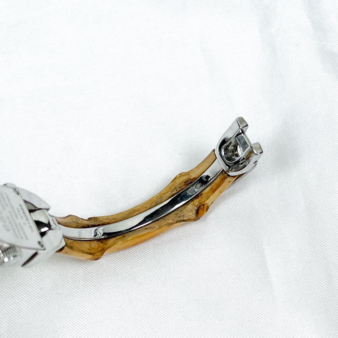 付属品完備 極美品 グッチ バンブー 腕時計 電池新品 可動品 6800L