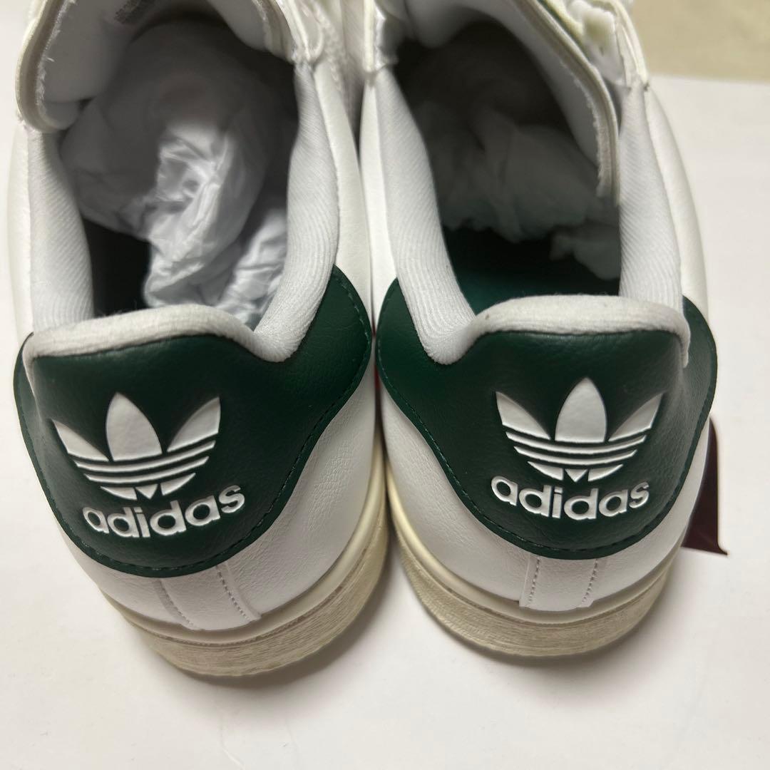 adidas ss80golfシューズホワイト/グリーン 280サイズ