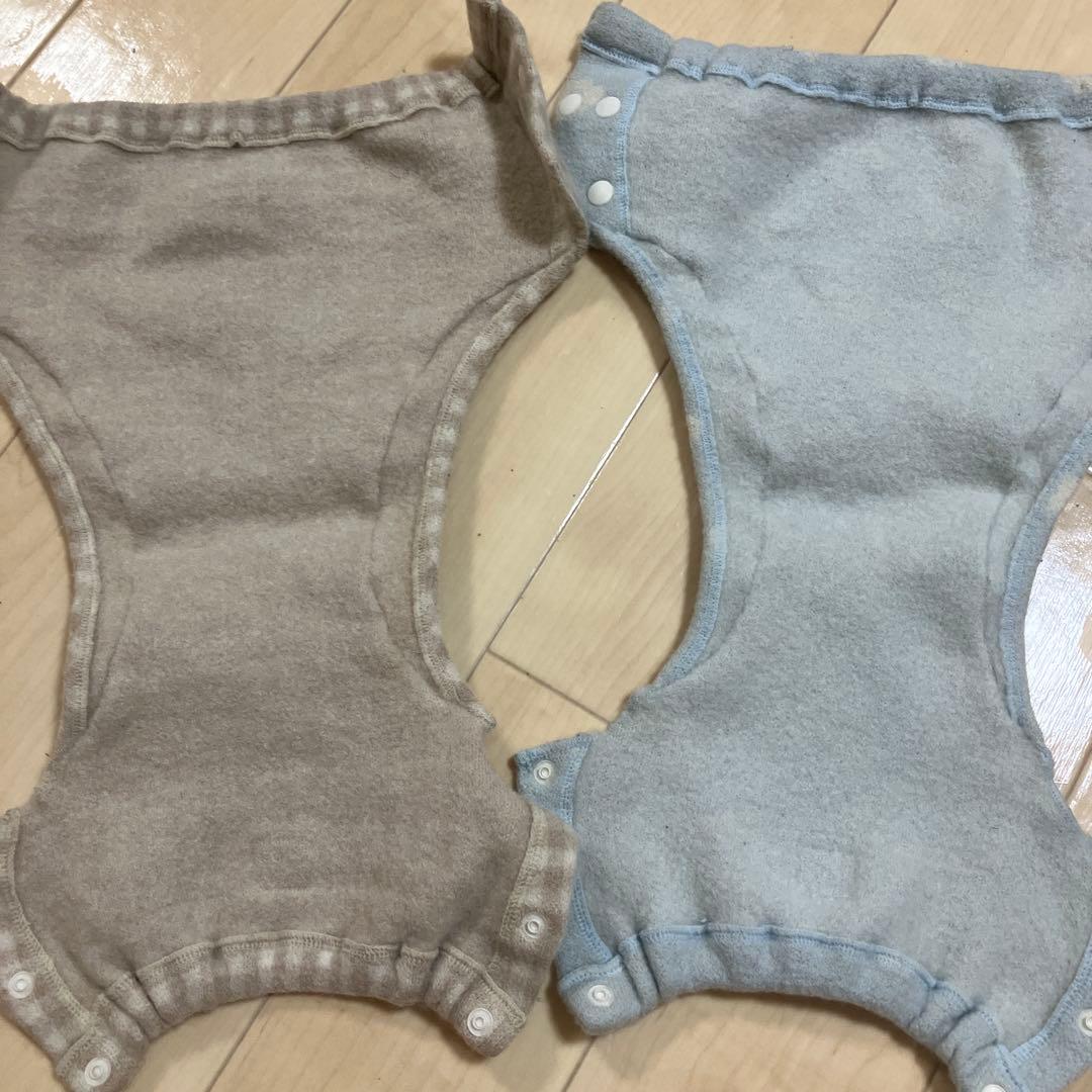 【コトリワークス】ウールおむつカバー2枚セット (サイズLL)