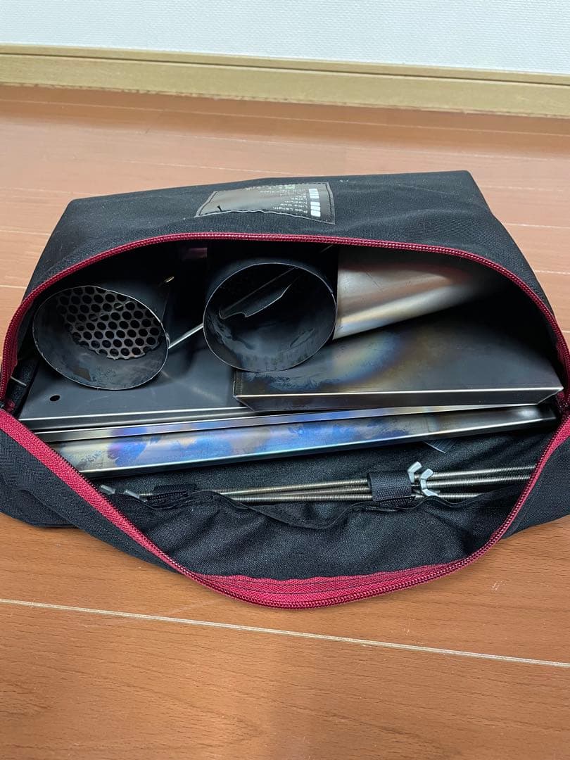 Seek outside ポータブルチタン薪ストーブL+オプション3種