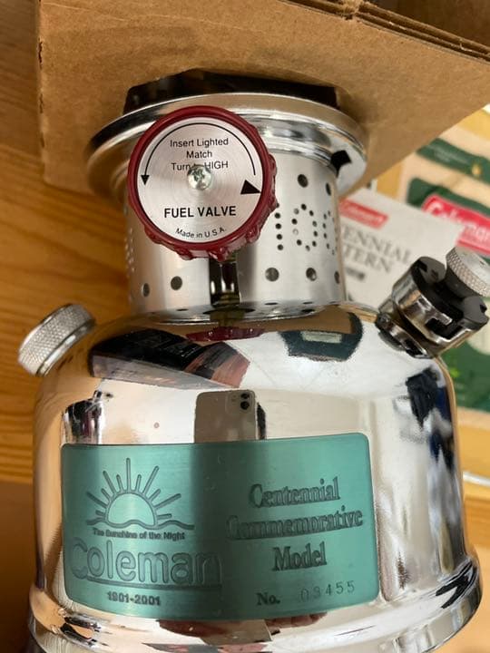 未使用　コールマン　センテニアルランタン　100周年モデル