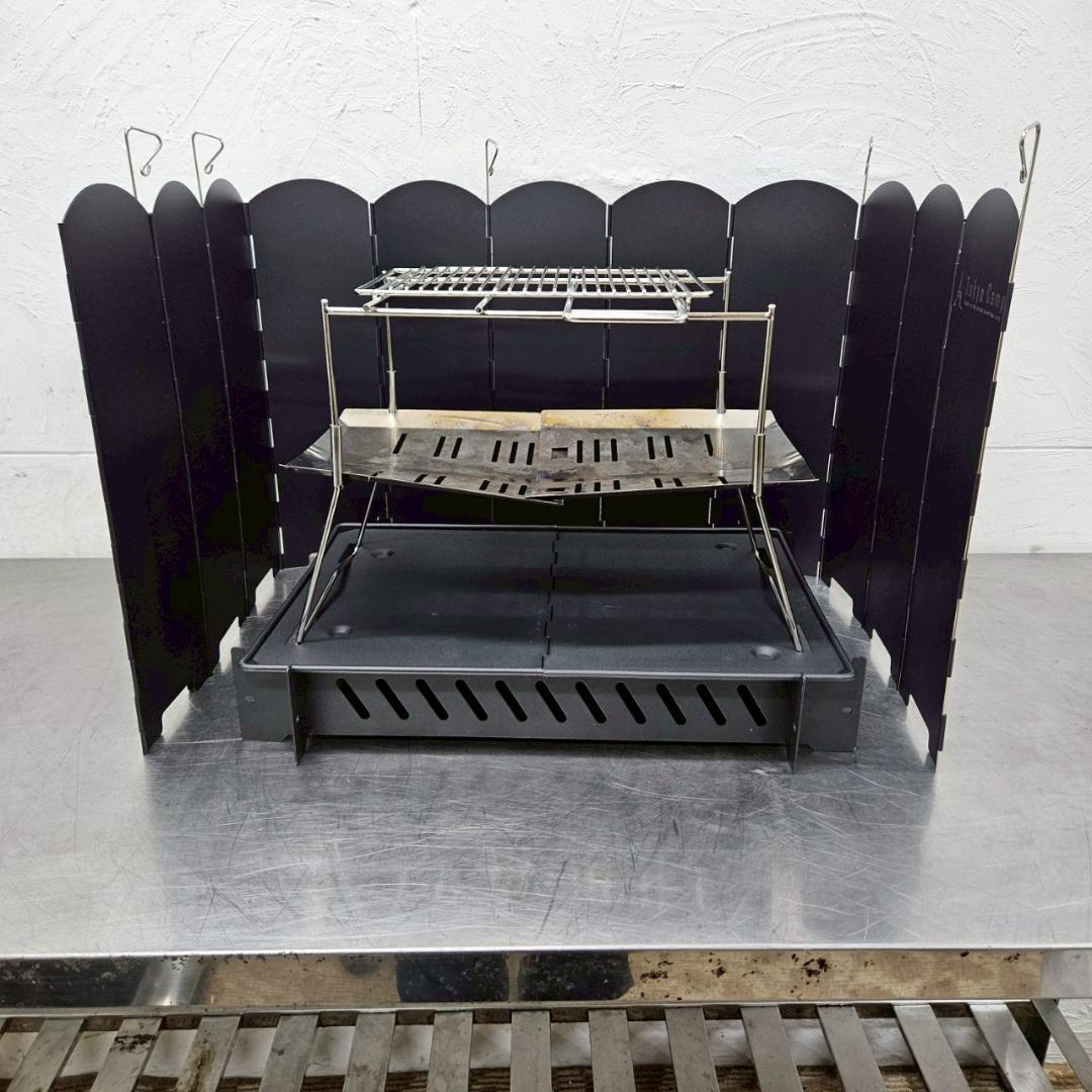 Tokyo Camp 焚き台 コンプリートケース付き キャンプ アウトドア