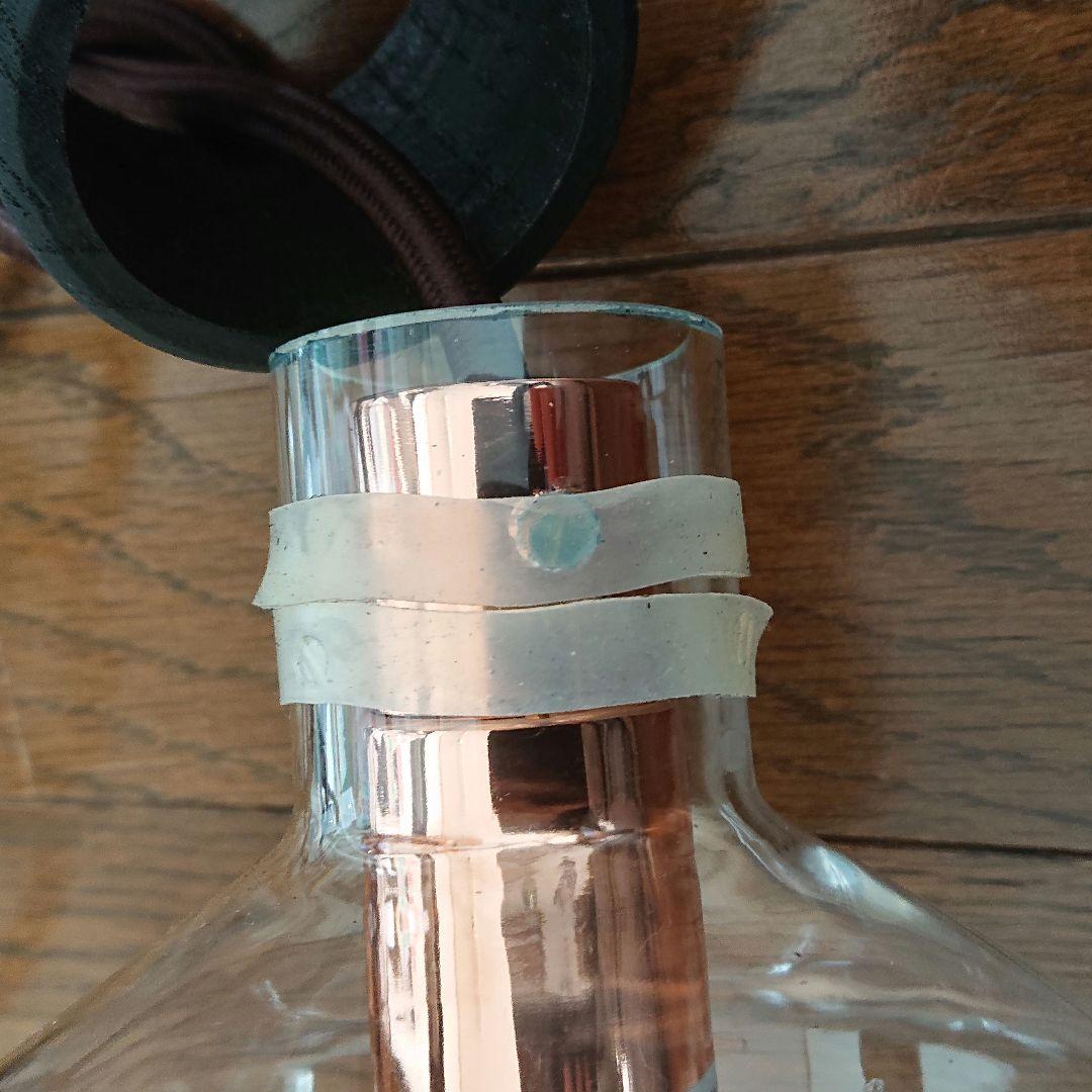 アンティークデンマーク照明　美品　フランゼン　ガラスシェードペンダント照明