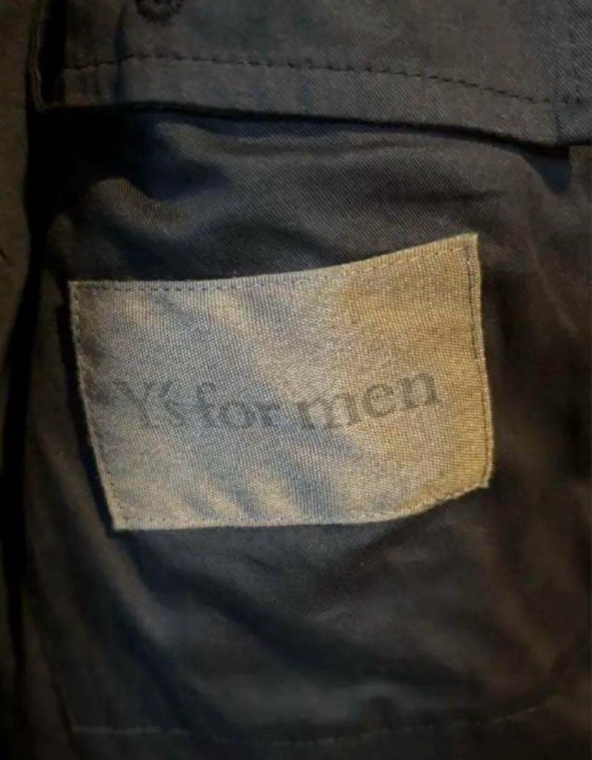 Y’s for men ワイズフォーメン メルトンウールロングコート