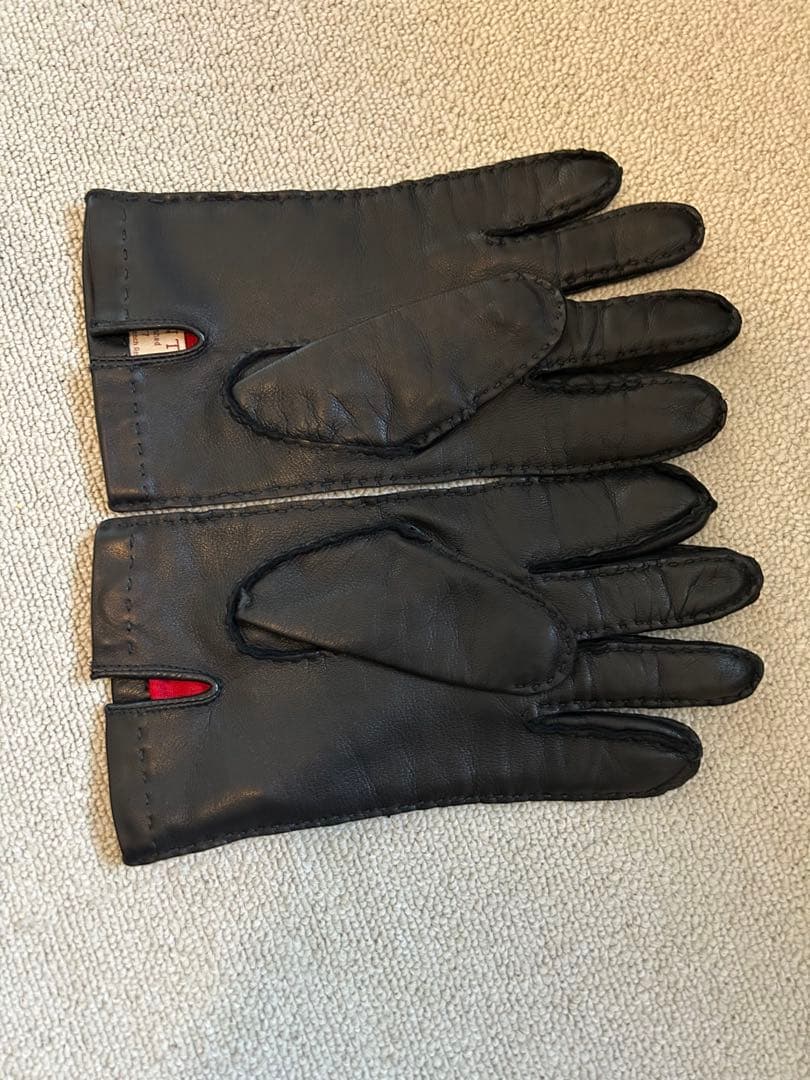 小物 DENTS leather silk globe size8