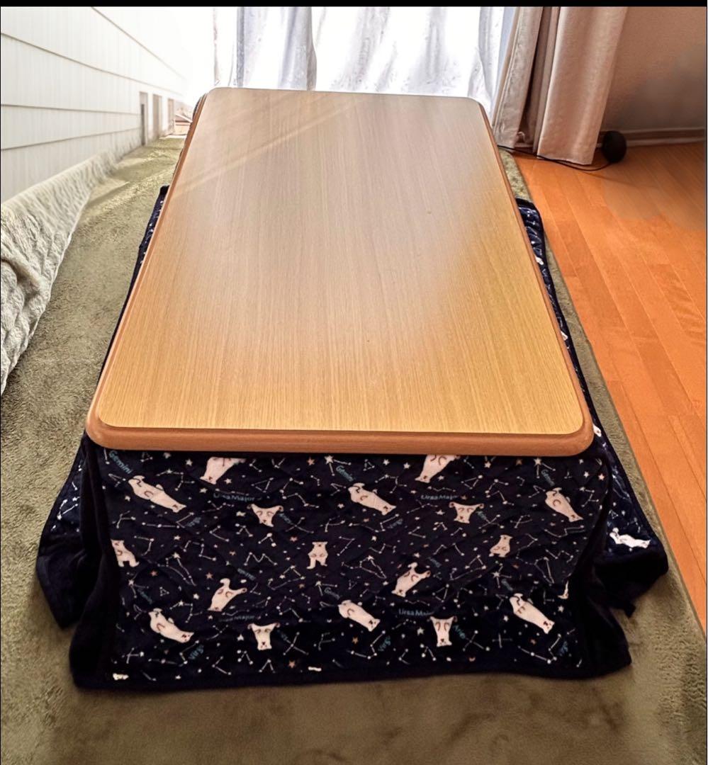 中古品　こたつ　掛け布団付き　美品