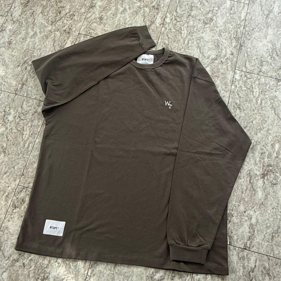 WTAPS ロンT カーキ XL 新品未使用