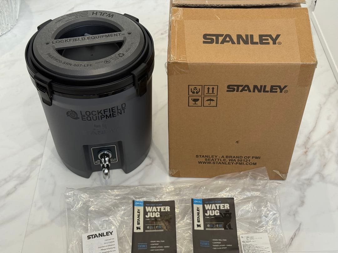 格安！STANLEY スタンレー ジャグ 7.5L グレー LFEカスタム未使用