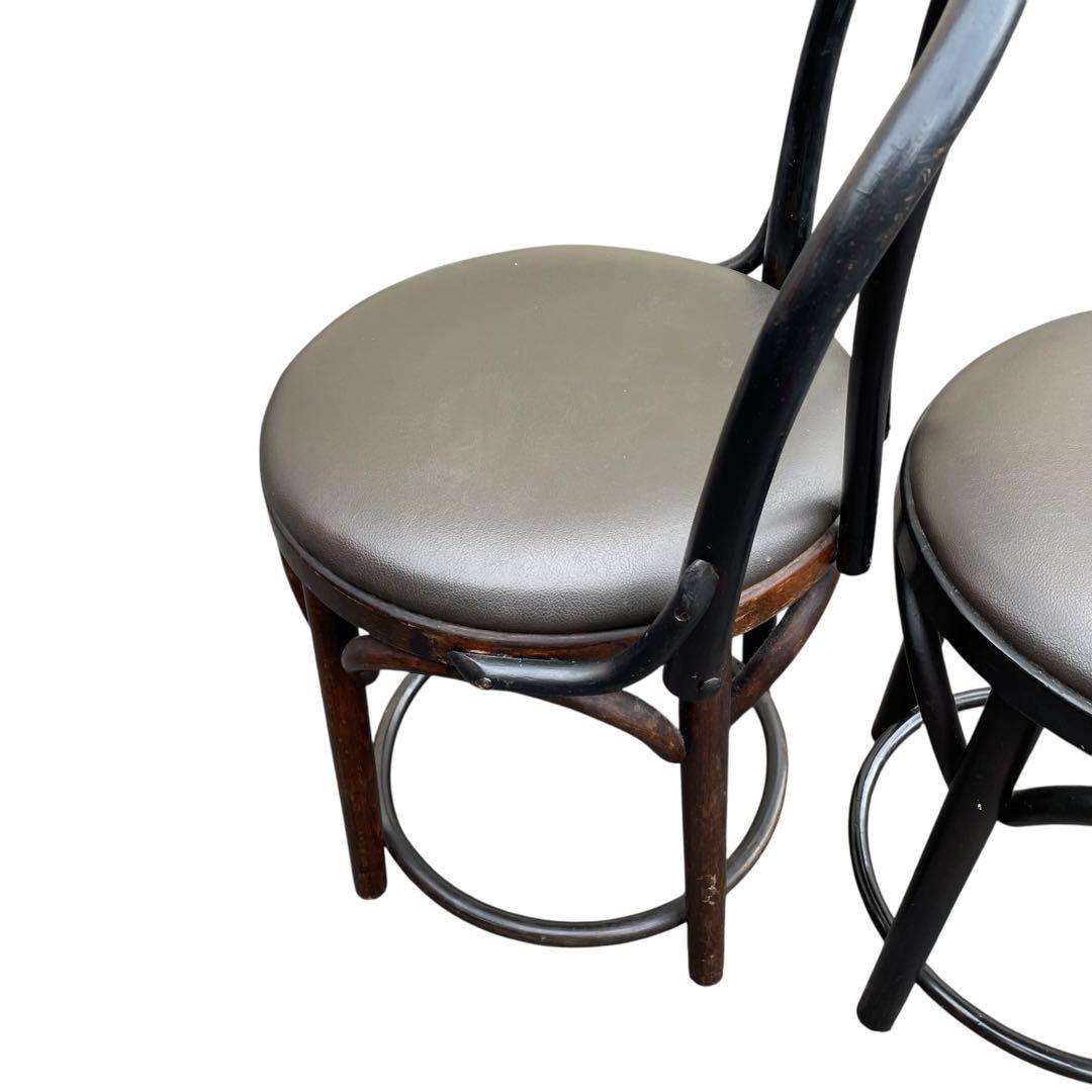 【希少スペイン製✨】ベントウッドチェア 2脚セット 曲げ木 名作デザイン