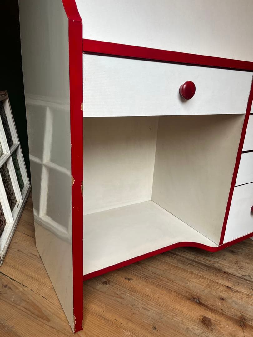 ooo＊ライティングデスク 勉強机 学習机レトロポップ 昭和レトロ 当時物