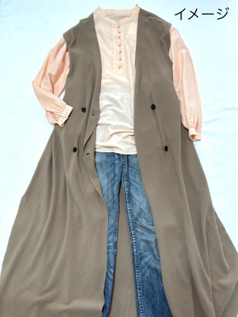 新品モラビト MORABITO・BLANCブラウス9~11silk￥53.900