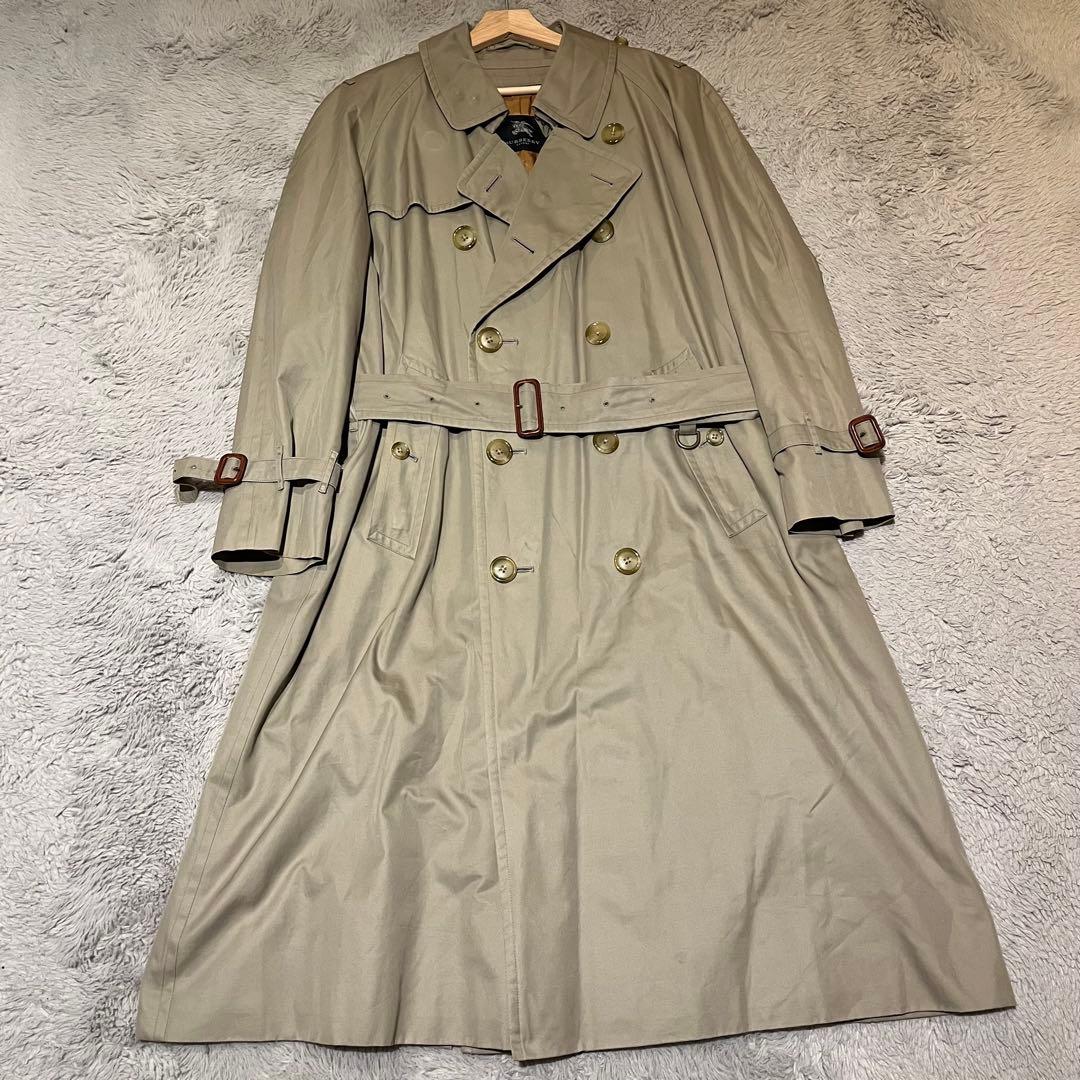 バーバリーロンドン トレンチコート ライナー付　ラグラン袖 マキシ丈
