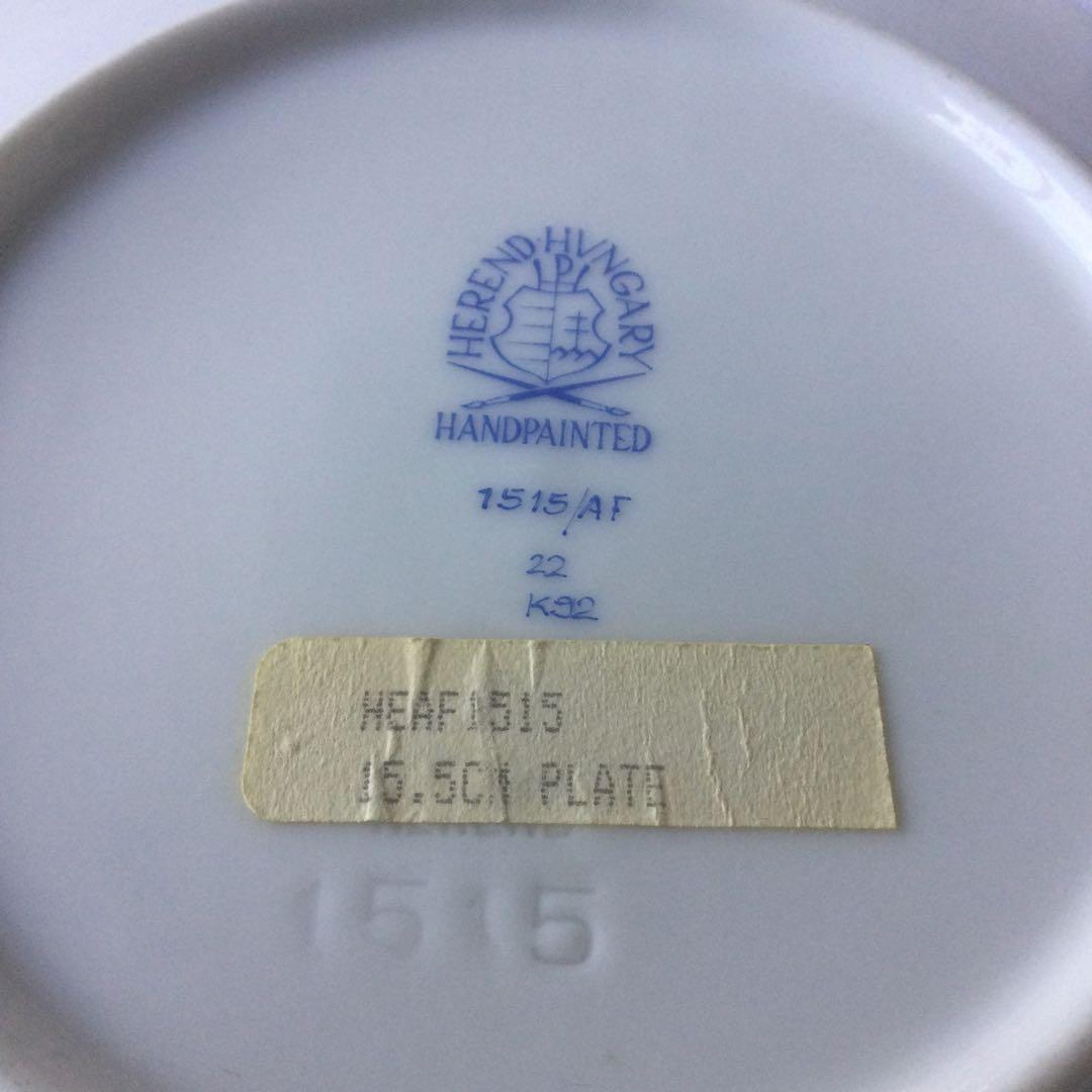 HEREND HVNGARY ヘレンド 皿　大１　小５　保管品