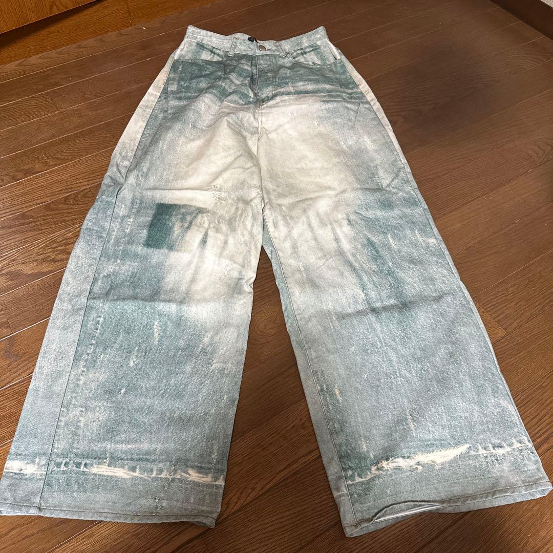 Six M/シックスエム　トロンプルイユデニムパンツ