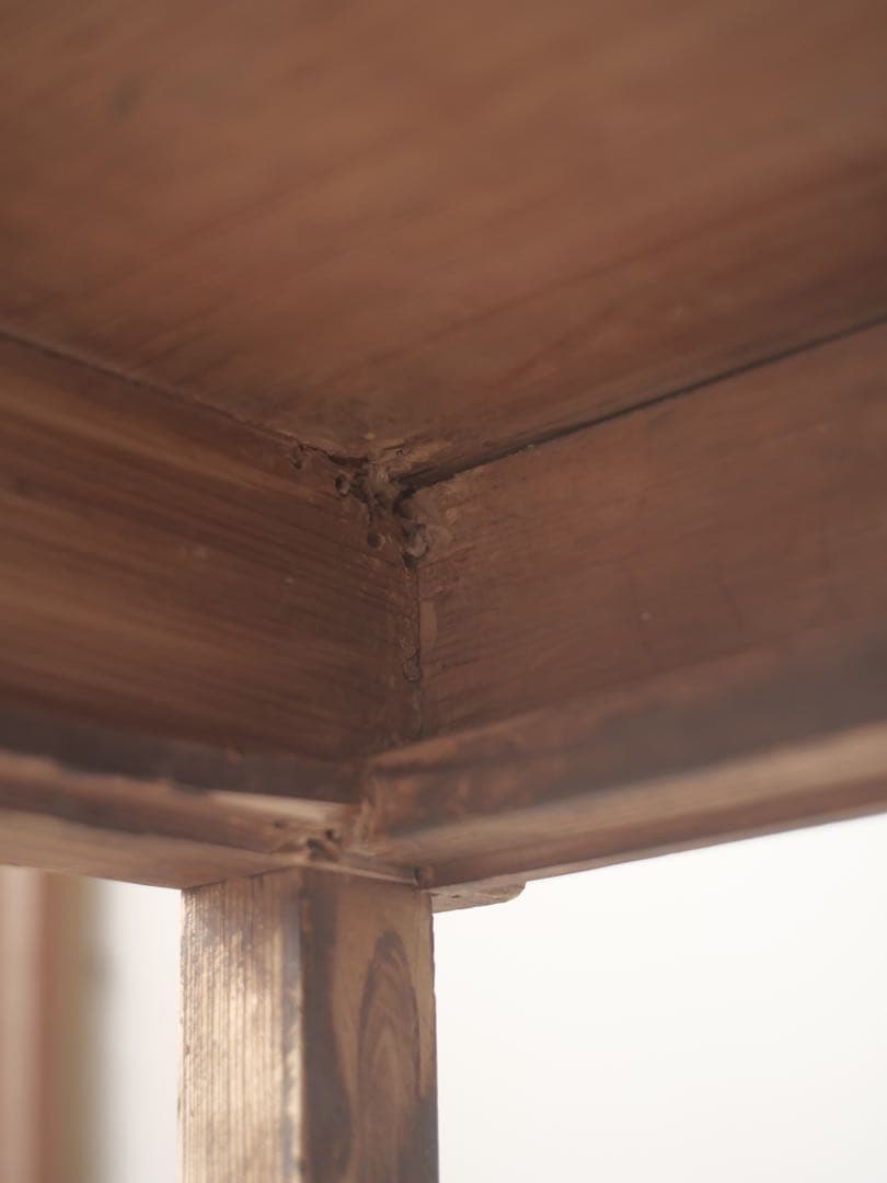 机　展示台　作業台　テーブル　台　古家具　古道具　アンティーク　昭和レトロ