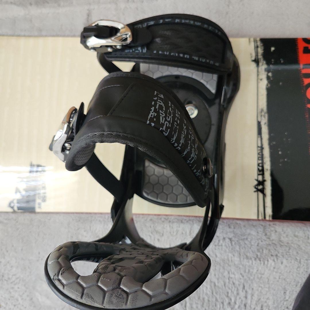 スノーボード3点(ボードK2、ビンディングELAN、ケース)158㎝　送料込み