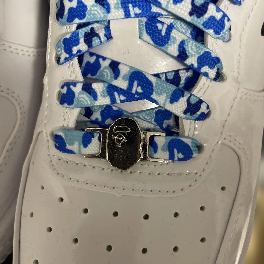 BAPE STA ホワイト/ブラック スニーカー