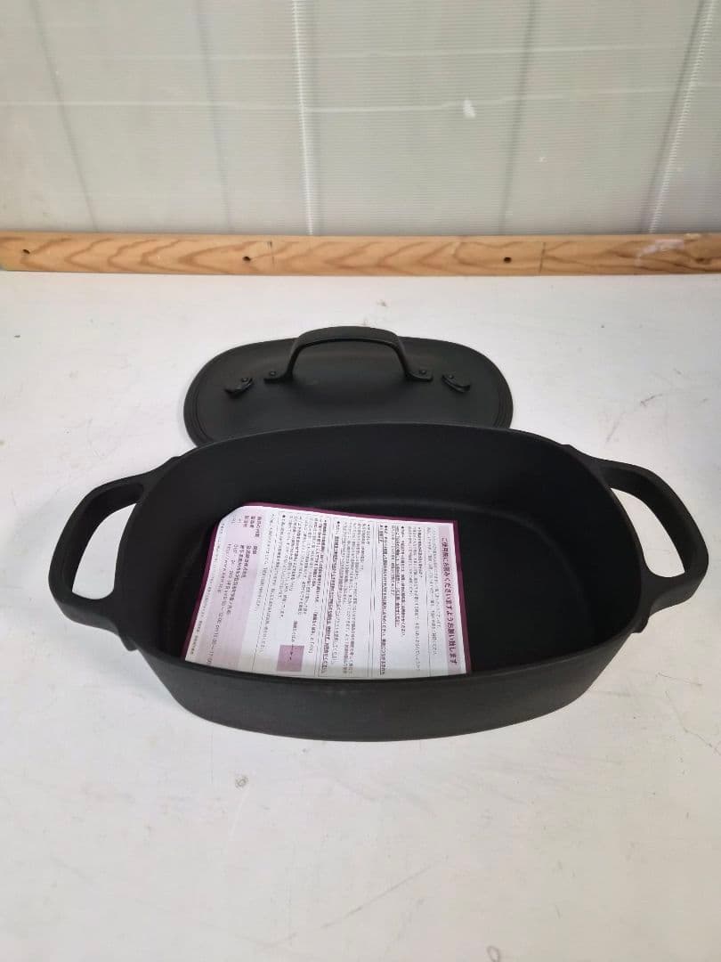 【美品】OIGEN 南部鉄器 クックトップ 両手鍋 及源鋳造 鉄鍋 IH対応