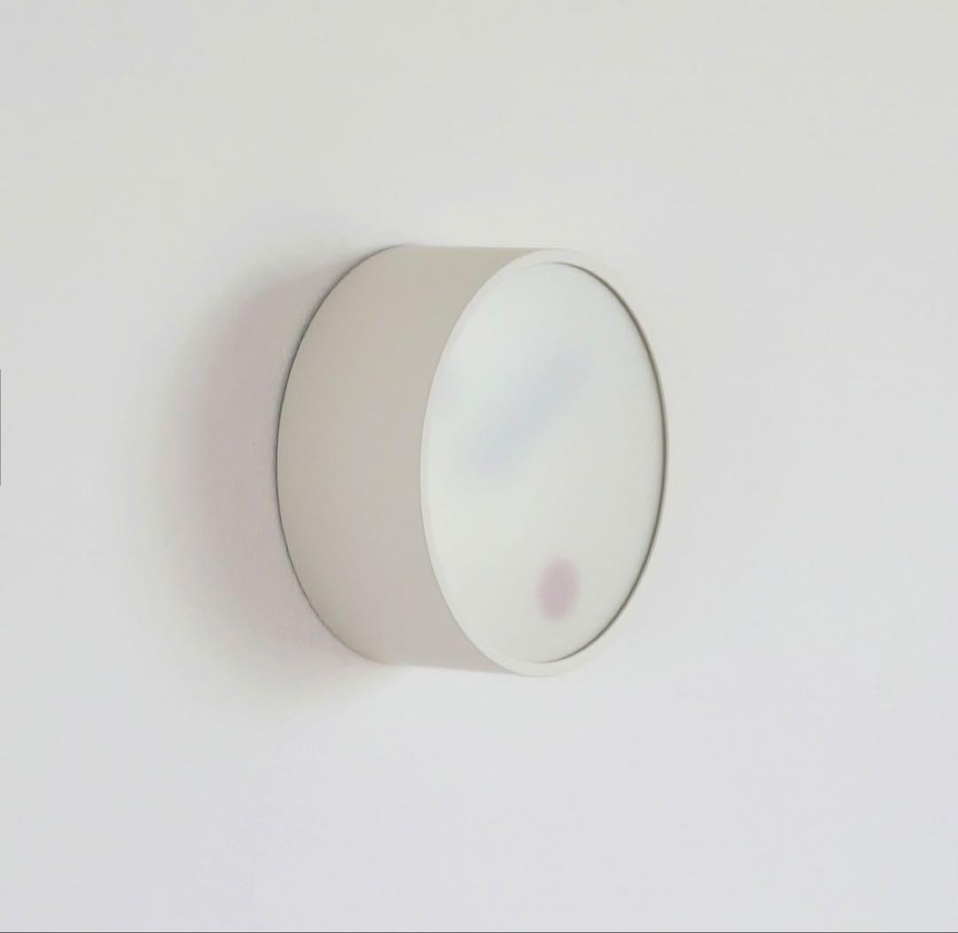 【新品・未使用】Lemnos kehai 掛け時計 KM22-01 WH