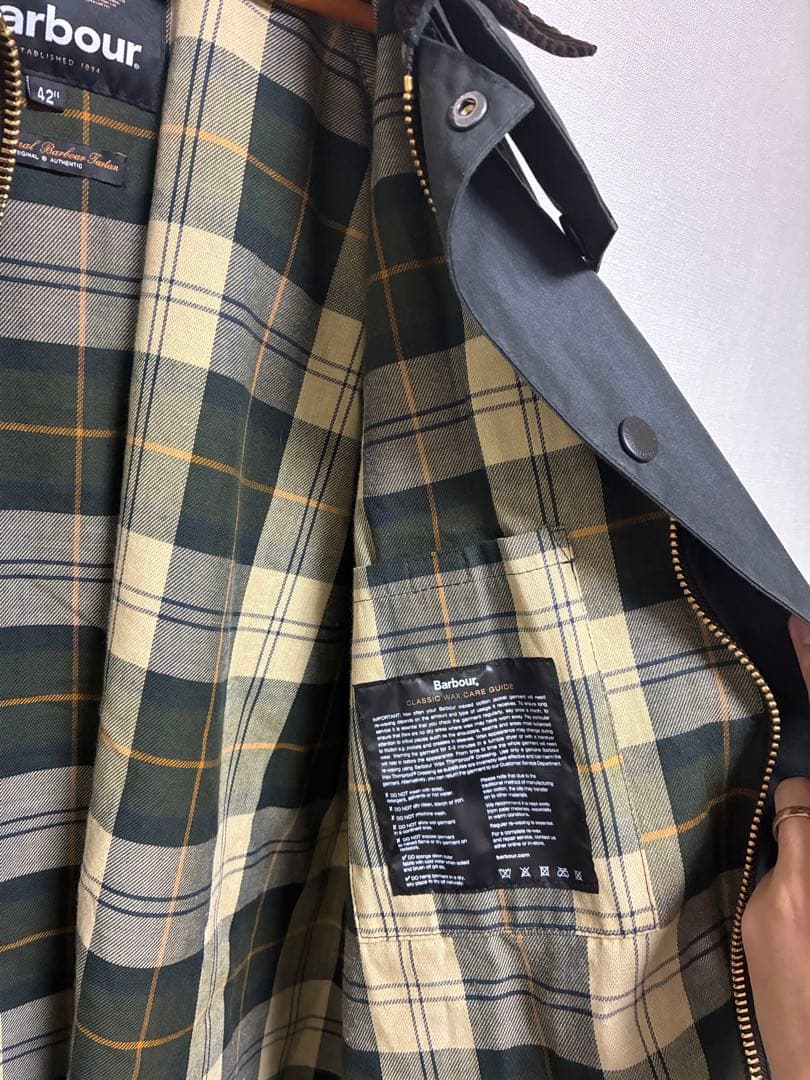 Barbour exmoor 42サイズ　セージグリーン